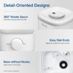 LEVOIT Classic 160 2.5L Top Fill Ultrasonic Humidifiers for Bedroom - Image 7