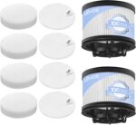 Levoit Vacuum Replacement Filter Set (4+2 Pack) for LVAC-300, LVAC-200 MAX & VortexIQ Series